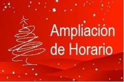 Solicita ya la ampliación de horario para las fiestas de Navidad - La Viña