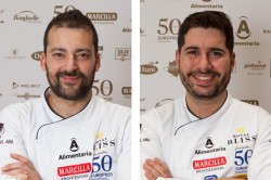 Rubén Osorio y José David Fdez., ganadores de la semifinal del Concurso Cocinero del Año - La Viña